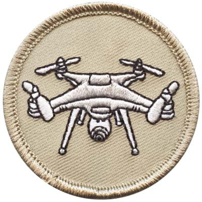 Drone Patrol Patch