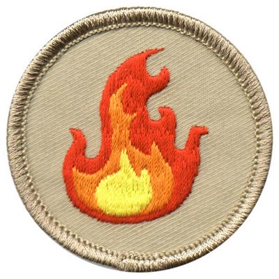 Red Flame Patrol Patch