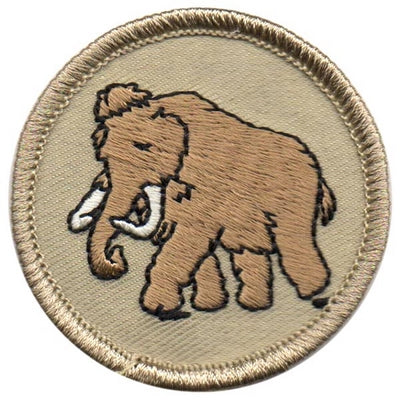 Woolly Mammoth Patrol Patch