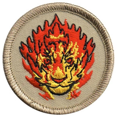 Fire Tiger Patrol Patch