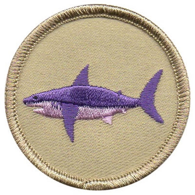 Purple Shark Patrol Patch