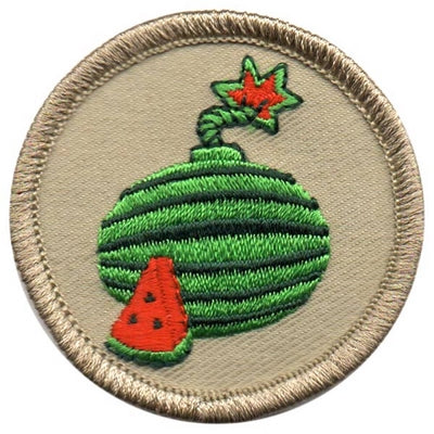 Watermelon Bomb Patrol Patch