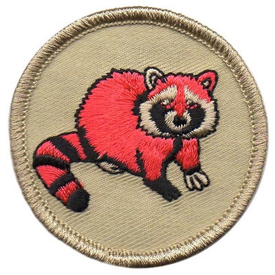 Red Raccoon Patrol Patch