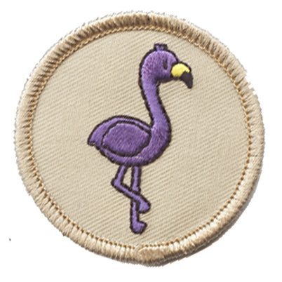 Purple Flamingo Patrol Patch