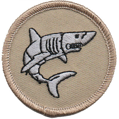 Robotic Shark Patrol Patch