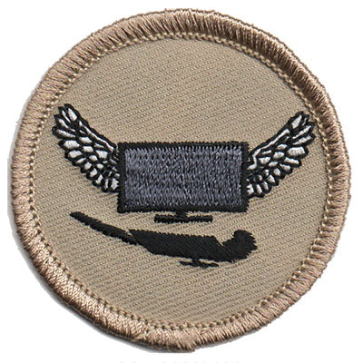 Flying TV Patrol Patch