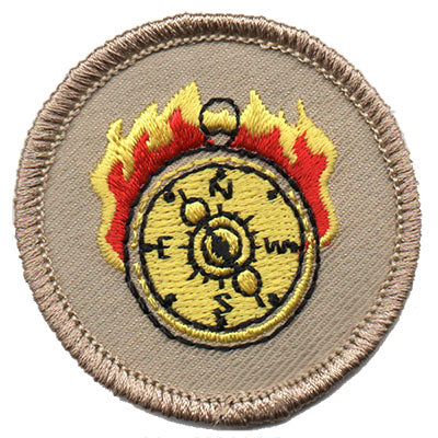 Flaming Compass Patrol Patch