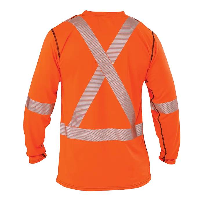 Big Bill High Visibility Long-Sleeve Athletic Performance T-shirt