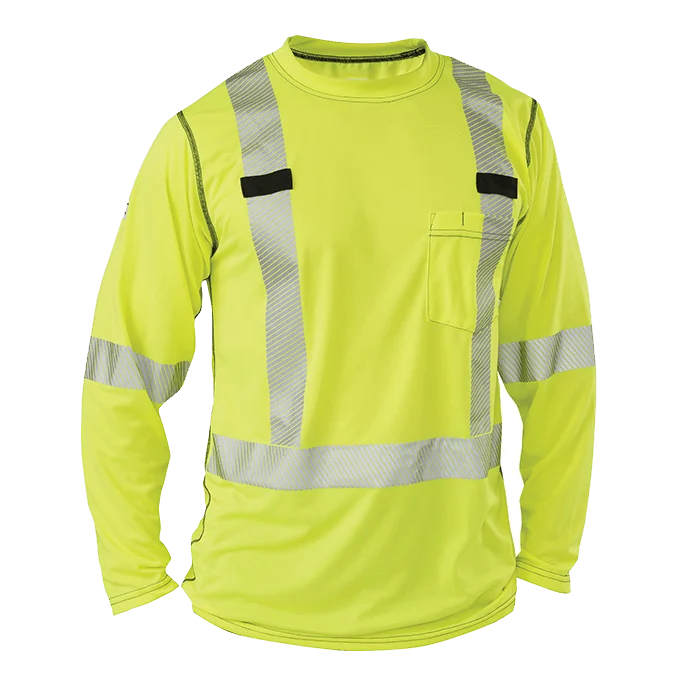 Big Bill High Visibility Long-Sleeve Athletic Performance T-shirt