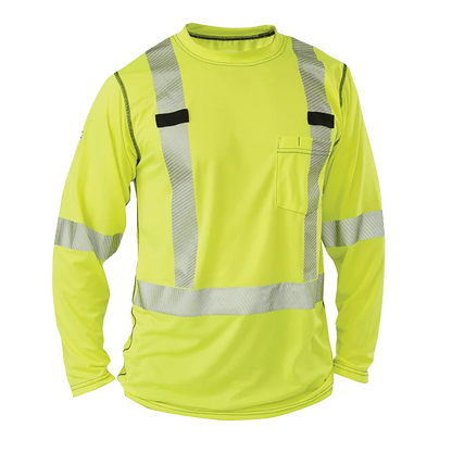 Big Bill High Visibility Long-Sleeve Athletic Performance T-shirt