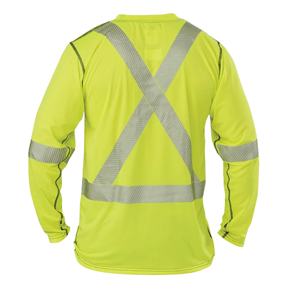 Big Bill High Visibility Long-Sleeve Athletic Performance T-shirt