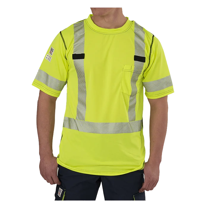 Big Bill High Visibility Long-Sleeve Athletic Performance T-shirt