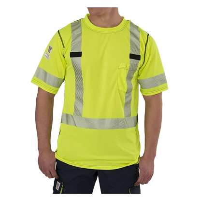 Big Bill High Visibility Long-Sleeve Athletic Performance T-shirt