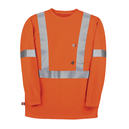 Big Bill Flame Resistant Long Sleeve T-Shirt - Orange -RT5PD8 - Basics Clothing Store