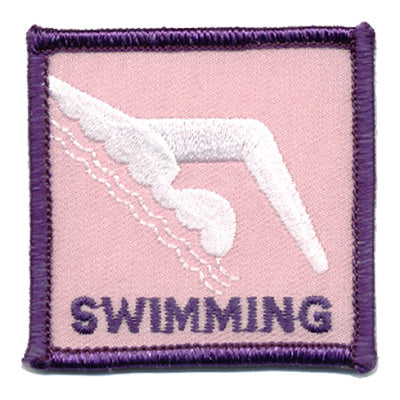 Swimming-White Swimmer Patch