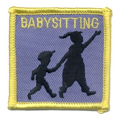 12 Pieces-Babysitting Patch-Free shipping