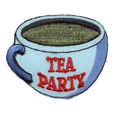 Tea Party - Blue Cup Patch