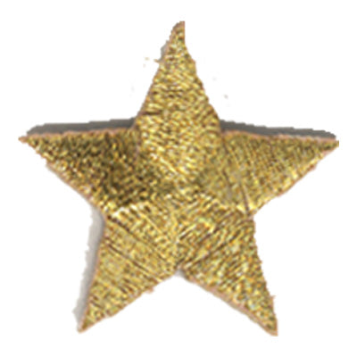 Star - Gold Metallic Patch