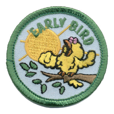 12 Pieces-Early Bird Patch-Free shipping