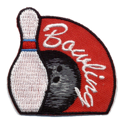 12 Pieces-Bowling (Pin & Ball) Patch-Free shipping