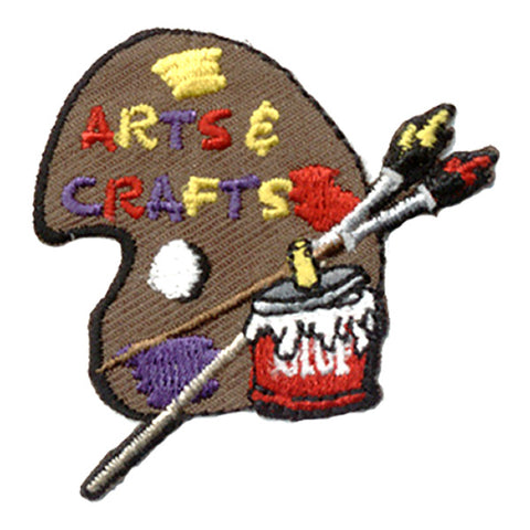 12 Pieces - Arts & Crafts (Palette) Patch - Free Shipping