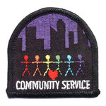 12 Pieces-Community Service Patch-Free shipping