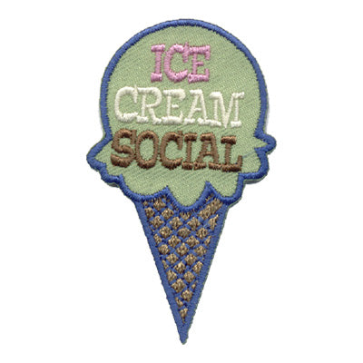 Ice Cream Social (Cone) Patch