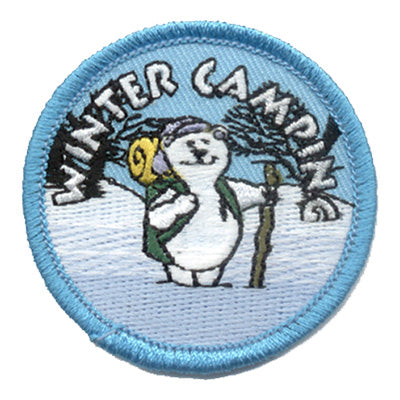 12 Pieces-Winter Camping Patch-Free shipping