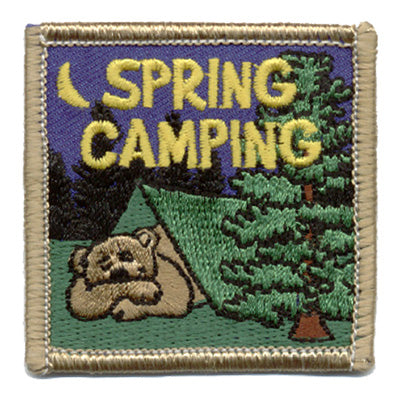 Spring Camping Patch