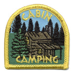 12 Pieces-Cabin Camping (Dome) Patch-Free shipping