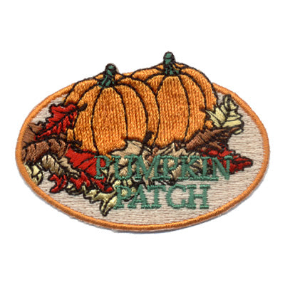 12 Pieces-Pumpkin Patch Patch-Free shipping