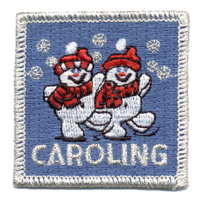 12 Pieces-Caroling (Snowmen) Patch-Free shipping