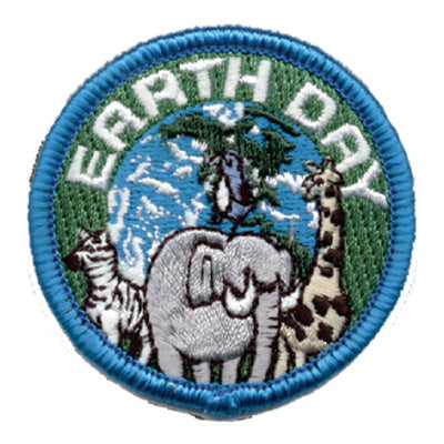 12 Pieces-Earth Day - Jungle Patch-Free shipping