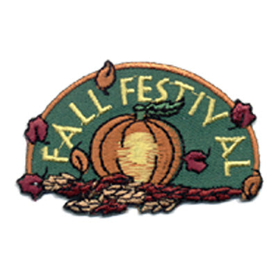 12 Piees-Fall Festival Patch-Free shipping