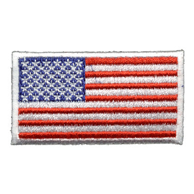 US Flag/White 2.25 X 1.25