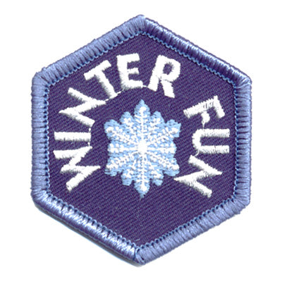 Winter Fun - Snowflake Patch