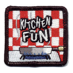12 Pieces-Kitchen Fun Patch-Free shipping