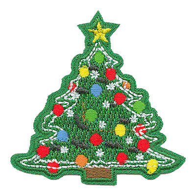 12 Pieces-Christmas Tree Patch-Free shipping