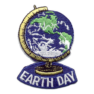 Earth Day- Globe Patch