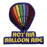 12 Pieces-Hot Air Balloon Ride Patch-Free shipping