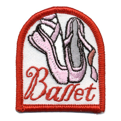 12 Pieces-Ballet (Pink Shoes) Patch-Free shipping