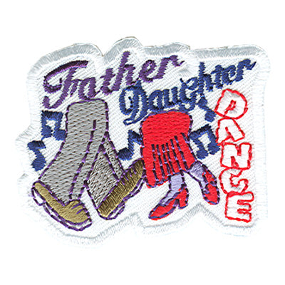 12 Pieces-Father Daughter Dance Patch-Free shipping