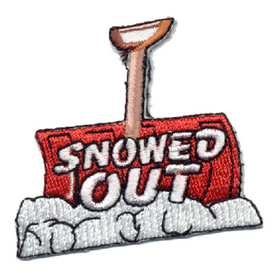 12 Pieces-Snowed Out - Shovel Patch-Free shipping