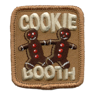 12 Pieces-Cookie Booth Patch-Free shipping