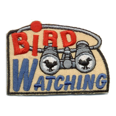 12 Pieces - Bird Watching Patch - Free Shipping