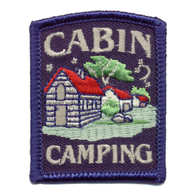 Cabin Camping Patch