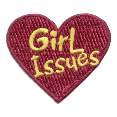 Girl Issues Patch