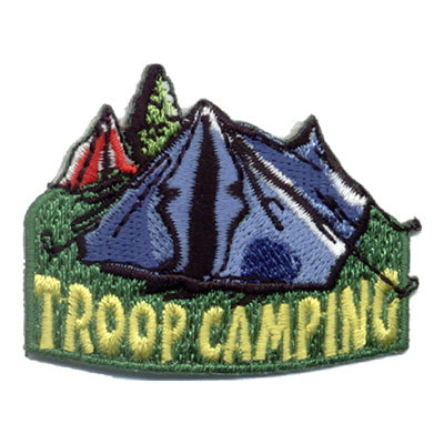 Troop Camping Patch