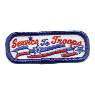 Service To Troops Patch