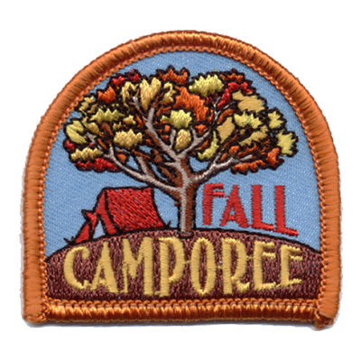 12 Pieces-Fall Camporee Patch-Free shipping